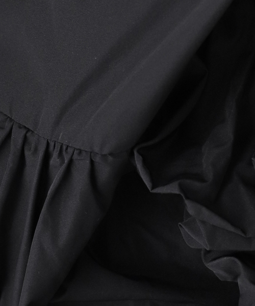 CITYSHOP（シティーショップ）の「MARGE TAFFETA BALLOON HEM COVER SKIRT 1012-0105-038：スカート（スカート・レディース・ブラック・38/36）」の9枚目の写真