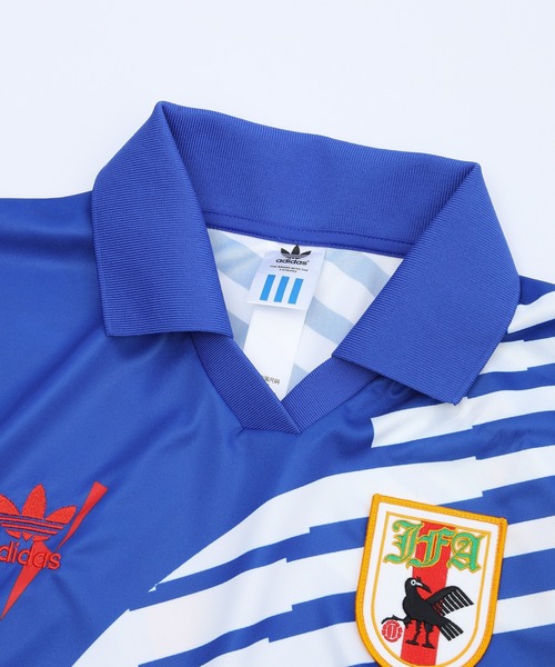 adidas Originals(アディダスオリジナルス)の「adidas WC JAPAN RECONSTRUCTED BRINGBACK JERSEY KE2291(Tシャツ/カットソー・メンズ・ブルー・S/M)」の3枚目の写真