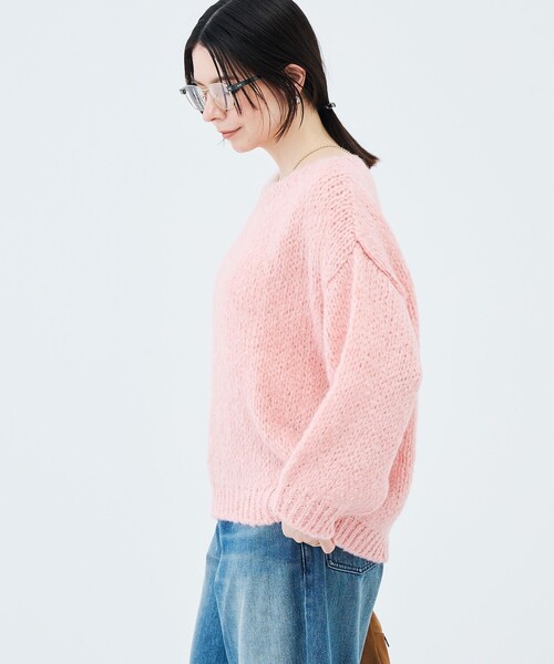 NOLLEY’S(ノーリーズ)の「【WEB限定】【Tricots Jean Marc】SESAMY(ニット/セーター・レディース・イエロー/ブラウン/ライトグレー/ベビーピンク・FREE)」の14枚目の写真