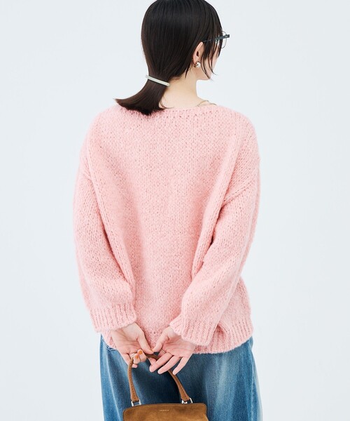 NOLLEY’S(ノーリーズ)の「【WEB限定】【Tricots Jean Marc】SESAMY(ニット/セーター・レディース・イエロー/ブラウン/ライトグレー/ベビーピンク・FREE)」の16枚目の写真