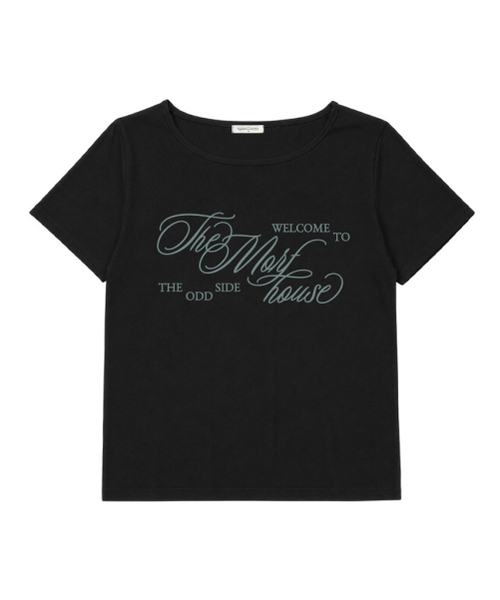 THEMORFHOUSE(ザモーフハウス)の「ザ・オッドサイド オーバーサイズ ワンショルダー 半袖Tシャツ ホワイト(Tシャツ/カットソー・レディース・その他・MEDIUM)」の2枚目の写真
