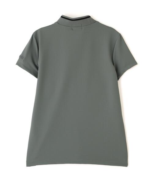 PING(ピン)の「【PING APPAREL】ワッフルロゴジャカード衿半袖ハイネックシャツ (LADIES)(Tシャツ/カットソー・レディース・ホワイト/グレー/ブラック・L/M/S/LL)」の10枚目の写真