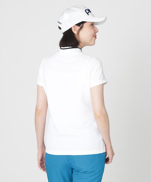 PING(ピン)の「【PING APPAREL】ワッフルロゴジャカード衿半袖ハイネックシャツ (LADIES)(Tシャツ/カットソー・レディース・ホワイト/グレー/ブラック・L/M/S/LL)」の17枚目の写真