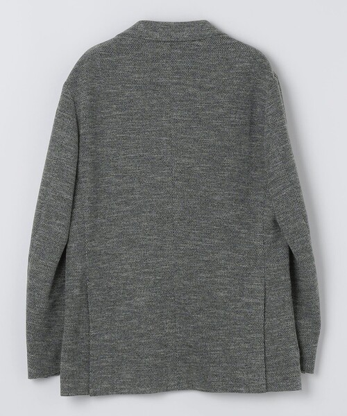 SHIPS(シップス)の「SHIPS:〈FUNCTION〉LANIFICIO ROMA ウールブレンド ジャージー ジャケット(テーラードジャケット・メンズ・ダークグレー/ネイビー・SMALL/LARGE/MEDIUM/X-LARGE)」の13枚目の写真