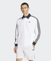 adidas | スリーストライプス ラグビー 長袖ポロ / アディダスオリジナルス adidas Originals(ポロシャツ)