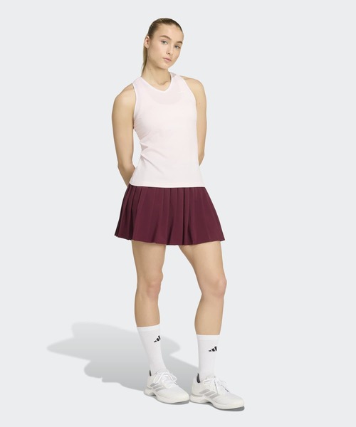 adidas(アディダス)の「テニス クラシック タンクトップ / アディダス adidas(タンクトップ・レディース・ピンク・XX-LARGE/LARGE/MEDIUM/SMALL/X-LARGE)」の5枚目の写真