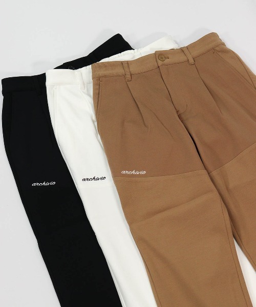 archivio（アルチビオ）の「＜MENS>コットン混ポイント刺繍パンツ（その他パンツ・メンズ・ブラック/ブラウン/ホワイト・M/L/LL）」の22枚目の写真