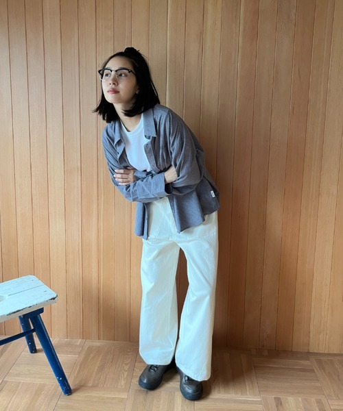 BROKEN BASE(ブロークンベース)の「Pin-check shirt / ピンチェックシャツ(シャツ/ブラウス・メンズ・ブラック/グレー・LARGE/MEDIUM)」の20枚目の写真