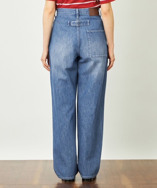 MACKINTOSH PHILOSOPHY(マッキントッシュ フィロソフィー)の「GREY LABEL シンチバックワイドデニム(その他パンツ・レディース・ブラック/ライトブルー・2)」の10枚目の写真