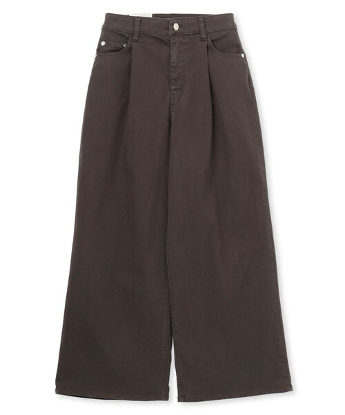 UNFILO(アンフィーロ)の「【一部店舗限定】UNFILO DENIM タックワイド(デニムパンツ・レディース・グレー系3/スカイブルー系1・X-LARGE)」の4枚目の写真