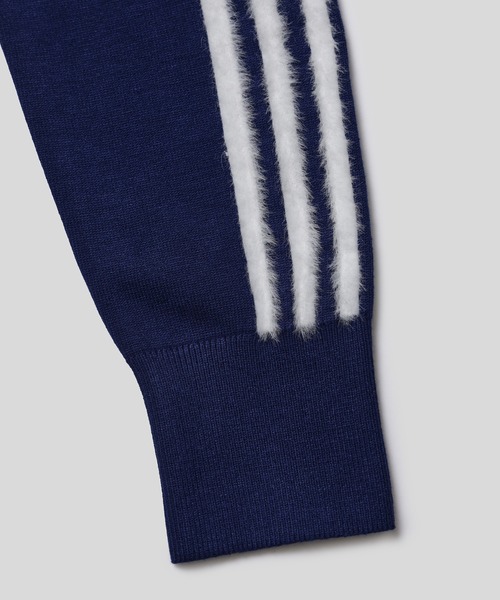 adidas Originals(アディダスオリジナルス)の「adidas W KNITTED FIREBIRD TRACK TOP KP925(ブルゾン・メンズ・ネイビー・M)」の6枚目の写真