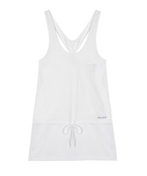 BACK STRAP DRESS_WHITE