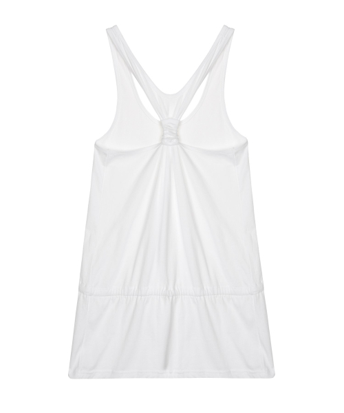 NICK&NICOLE(ニックアンドニコール)の「BACK STRAP DRESS_WHITE(ワンピース・レディース・その他・FREE)」の2枚目の写真