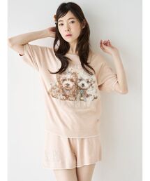 SNIDEL HOME（スナイデルホーム）の「DOGラメジャガードショートパンツ（ルームウェア/パジャマ）」
