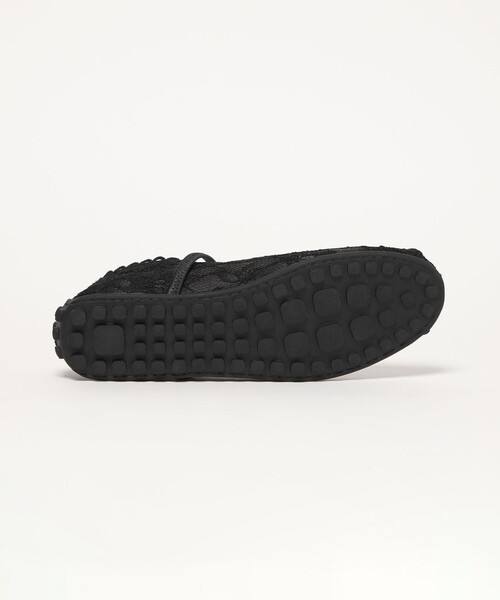 SY UNITED ARROWS(シーユナイテッドアローズ)の「<SY>レースバレエ フラット20↑(バレエシューズ・レディース・ベージュ/ブラック・22.5cm/23cm/23.5cm/24cm/24.5cm/25cm)」の7枚目の写真