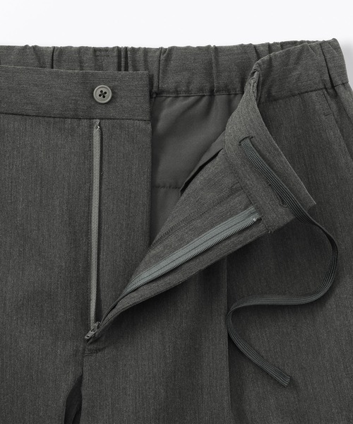 無印良品(ムジルシリョウヒン)の「紳士 乾きやすいワンタックワイドパンツ(その他パンツ・メンズ・チャコールグレー/ブラウン系/ベージュ/ブラック・S/XL/L/M)」の10枚目の写真
