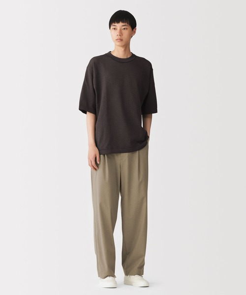 無印良品(ムジルシリョウヒン)の「紳士 乾きやすいワンタックワイドパンツ(その他パンツ・メンズ・チャコールグレー/ブラウン系/ベージュ/ブラック・S/XL/L/M)」の17枚目の写真