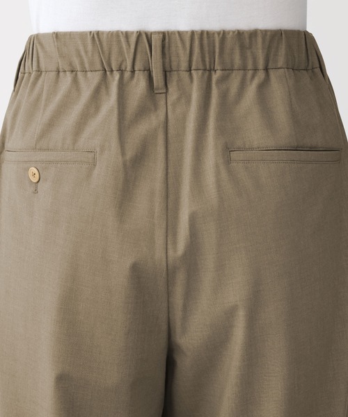 無印良品(ムジルシリョウヒン)の「紳士 乾きやすいワンタックワイドパンツ(その他パンツ・メンズ・チャコールグレー/ブラウン系/ベージュ/ブラック・S/XL/L/M)」の21枚目の写真