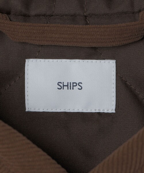 SHIPS(シップス)の「SHIPS:〈手洗い可能〉トリコット コーデュロイ スタンドカラー ベスト (セットアップ対応)(ベスト・メンズ・ブラック/ネイビー/ブラウン・SMALL/MEDIUM/LARGE)」の5枚目の写真