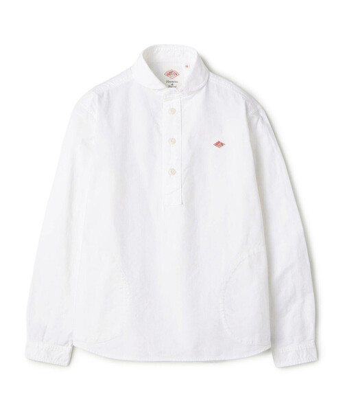 DANTON(ダントン)の「Women's Oxford Round Collar Pullover Shirt(シャツ/ブラウス・レディース・ホワイト/オフホワイト・36/38/34)」の10枚目の写真
