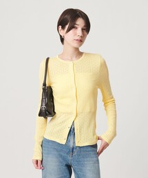 【別注】＜PALM＞クルーネック カーディガン