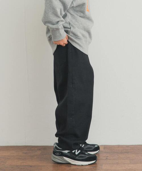 URBAN RESEARCH DOORS（アーバンリサーチドアーズ）の「バレルパンツ(KIDS)（デニムパンツ・キッズ・ブラック/インディゴブルー・135/105/120）」の4枚目の写真