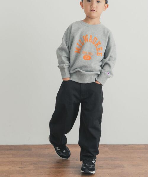 URBAN RESEARCH DOORS（アーバンリサーチドアーズ）の「バレルパンツ(KIDS)（デニムパンツ・キッズ・ブラック/インディゴブルー・135/105/120）」の6枚目の写真