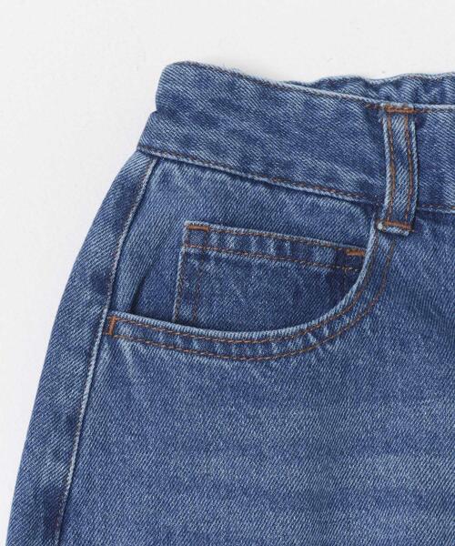 URBAN RESEARCH DOORS（アーバンリサーチドアーズ）の「バレルパンツ(KIDS)（デニムパンツ・キッズ・ブラック/インディゴブルー・135/105/120）」の16枚目の写真