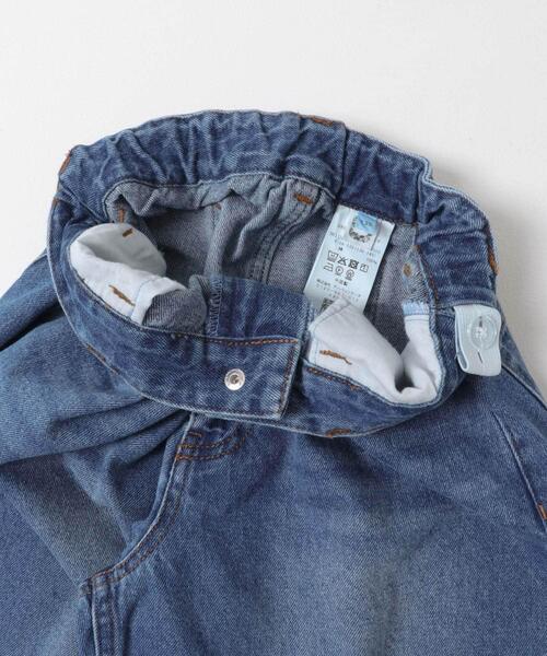 URBAN RESEARCH DOORS（アーバンリサーチドアーズ）の「バレルパンツ(KIDS)（デニムパンツ・キッズ・ブラック/インディゴブルー・135/105/120）」の17枚目の写真