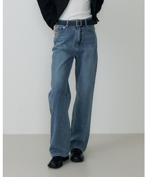 Wide denim (vintage blue)
