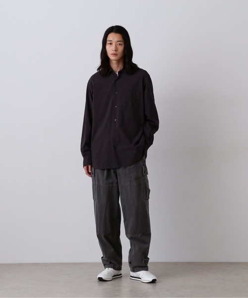 YLEVE(イレーヴ)の「YLEVE / COTTON TWILL PIGMENT OVERDYE TROUSERS(その他パンツ・メンズ・グレー・4/3)」の1枚目の写真