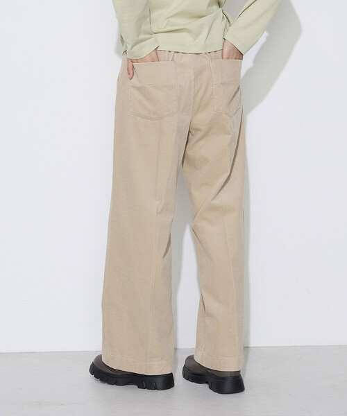 COMME CA Wardrobe（コムサワードローブ）の「【セットアップ対応】コットンコーデュロイ パンツ（その他パンツ・レディース・ピンク/ベージュ・7号/9号/11号）」の11枚目の写真