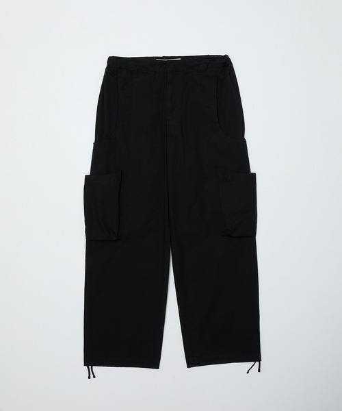 bal(バル)の「bal / バル CURV POCKET FIELD CARGO PANT(カーゴパンツ・メンズ・ブラック/チャコールグレー・3/2)」の1枚目の写真
