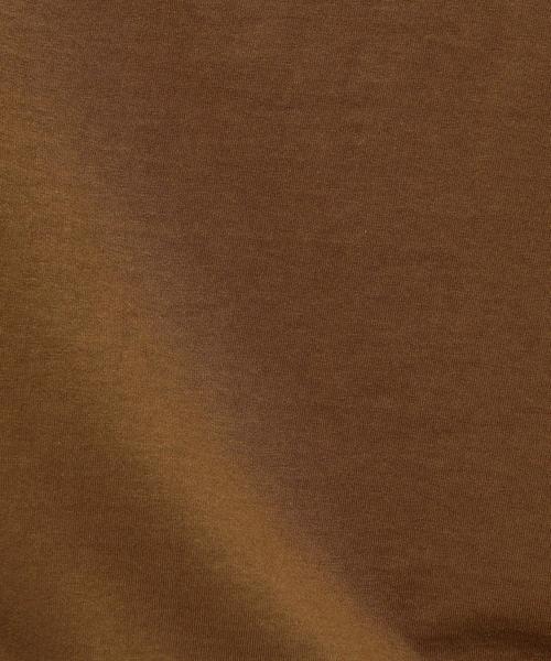 BEAUTY&YOUTH UNITED ARROWS（ビューティーアンドユースユナイテッドアローズ）の「BY TRADITIONAL コットンバイオクルーネックTシャツ（Tシャツ/カットソー・レディース・ホワイト/ブラック/ダークブラウン/コバルトブルー/ベージュ/オリーブ・FREE）」の9枚目の写真