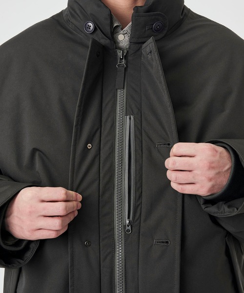 nanamica(ナナミカ)の「【nanamica/ナナミカ】2L GORE-TEX Down Jacket(ダウンジャケット/コート・メンズ・ブラック/ダークグレー・L/M)」の14枚目の写真