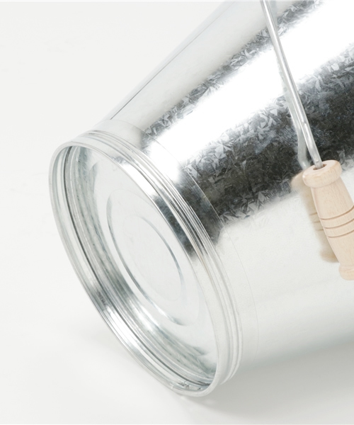 GEORGE'S（ジョージズ）の「木手トタンバケツ（収納グッズ・レディース・シルバー・FREE）」の5枚目の写真