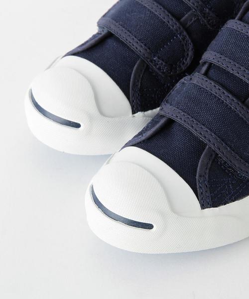 CONVERSE（コンバース）の「【CONVERSE(コンバース)】ジャックパーセル15cm-19cm◆（スニーカー・キッズ・ホワイト/ネイビー・15cm/16cm/17cm/18cm/19cm）」の7枚目の写真