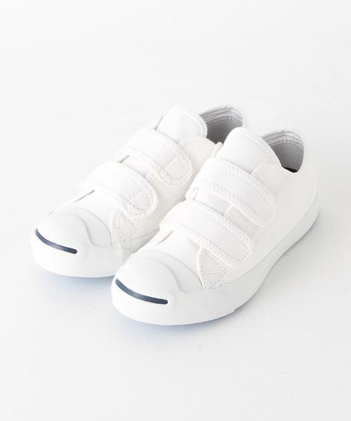 CONVERSE（コンバース）の「【CONVERSE(コンバース)】ジャックパーセル15cm-19cm◆（スニーカー・キッズ・ホワイト/ネイビー・15cm/16cm/17cm/18cm/19cm）」の9枚目の写真