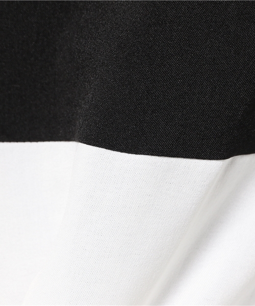 PLAIN CLOTHING（プレーンクロージング）の「切り替えブラウス【PLAIN CLOTHING】（シャツ/ブラウス・レディース・ブルー/ベージュ/ネイビー/ブラック・FREE）」の11枚目の写真