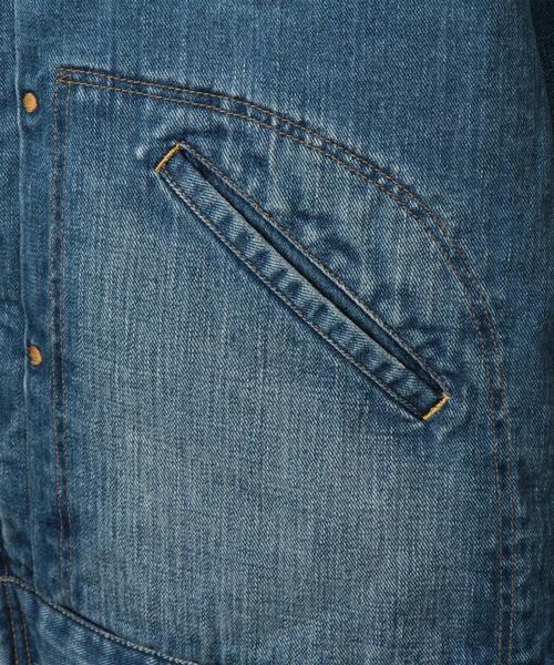 BEAUTY&YOUTH UNITED ARROWS（ビューティーアンドユースユナイテッドアローズ）の「【別注】 ＜METAPHORE × Wrangler＞ USED BOA/アウター◆（デニムジャケット・メンズ・ライトブルー・1/2/3）」の9枚目の写真