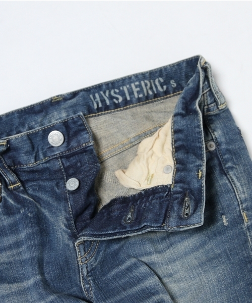 HYSTERIC GLAMOUR（ヒステリックグラマー）の「SP加工SデニムスリムPT（デニムパンツ・レディース・インディゴブルー・XX-SMALL/X-SMALL/SMALL/MEDIUM）」の11枚目の写真