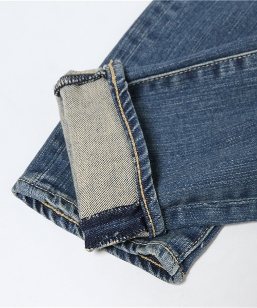 HYSTERIC GLAMOUR（ヒステリックグラマー）の「SP加工SデニムスリムPT（デニムパンツ・レディース・インディゴブルー・XX-SMALL/X-SMALL/SMALL/MEDIUM）」の7枚目の写真