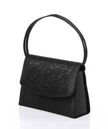 GIRL（ガール）の「【喪服・礼服用】ブラックフォーマルバッグ セレモニー 卒業式 卒園式 入学式 入園式（ハンドバッグ）」