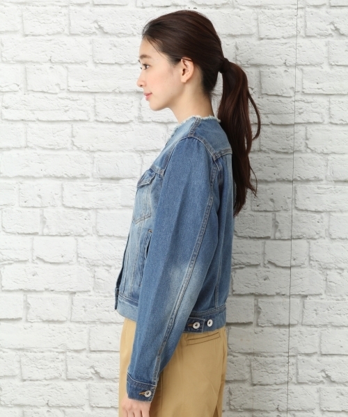 LEPSIM（レプシィム）の「アソートデニムジャケット　751477（デニムジャケット・レディース・ブルー/ブルー系その他・LARGE/MEDIUM）」の8枚目の写真
