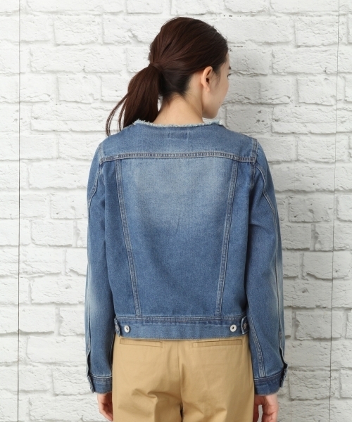 LEPSIM（レプシィム）の「アソートデニムジャケット　751477（デニムジャケット・レディース・ブルー/ブルー系その他・LARGE/MEDIUM）」の9枚目の写真