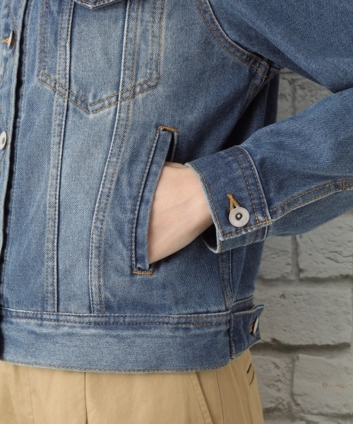 LEPSIM（レプシィム）の「アソートデニムジャケット　751477（デニムジャケット・レディース・ブルー/ブルー系その他・LARGE/MEDIUM）」の12枚目の写真