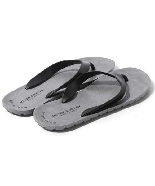 alcali（アルカリ）の「HENRY&HENRY /  ビーチサンダル(FLIPPER)（サンダル・メンズ・ホワイト/ブラック/グリーン/イエロー/レッド/シルバー・2/3）」の11枚目の写真