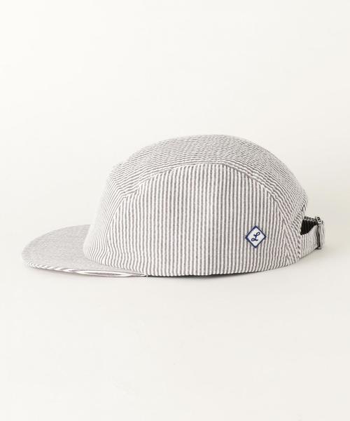 LAROSE PARIS(ラロースパリ)の「LAROSE PARIS(ラロース パリ) eyelet 5panel EX ◆(キャップ・メンズ・ブラウン/ライトピンク/ライトブルー・FREE)」の4枚目の写真