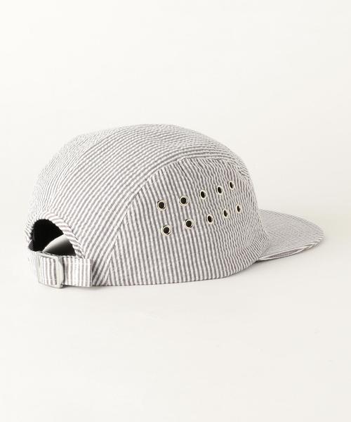 LAROSE PARIS(ラロースパリ)の「LAROSE PARIS(ラロース パリ) eyelet 5panel EX ◆(キャップ・メンズ・ブラウン/ライトピンク/ライトブルー・FREE)」の5枚目の写真