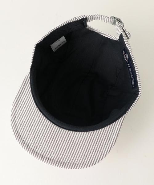 LAROSE PARIS(ラロースパリ)の「LAROSE PARIS(ラロース パリ) eyelet 5panel EX ◆(キャップ・メンズ・ブラウン/ライトピンク/ライトブルー・FREE)」の7枚目の写真